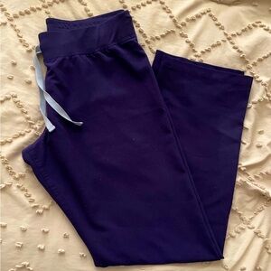 Figs Purple jam yola scrub pants